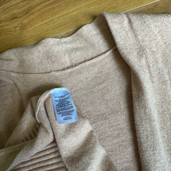 Striped Open-Front Cardigan Sweater - Picture 3 of 8